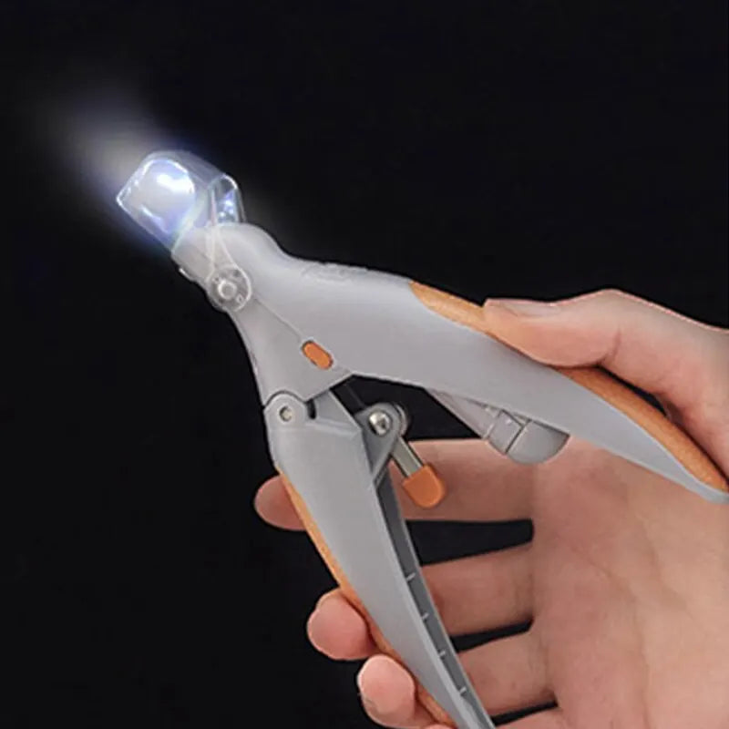 Multifunctional Pet Nail Trimmer LED Light-emitting