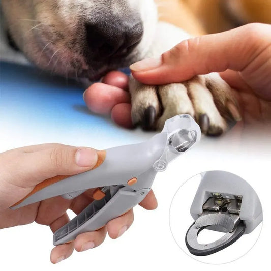 Multifunctional Pet Nail Trimmer LED Light-emitting